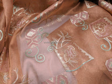 將圖片載入圖庫檢視器 FS-31025 - India Hand-drawn Pattern Stiff Organza (1 Colour)