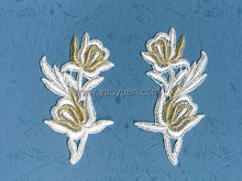 Load image into Gallery viewer, FS-33214/FS-73498 - Guipure Motif Lace - Pair (3 colours)