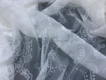 Load image into Gallery viewer, FS-4327 - Taiwan Burnout Organza (5 Colours)