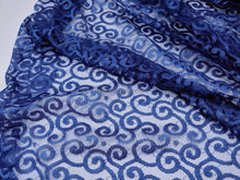 Load image into Gallery viewer, FS-5096 - Japan Swirl Pattern Raschel Lace (2 Colours)