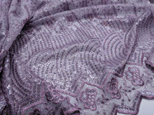 Load image into Gallery viewer, FS-6295 - Korea Sequined Tricot Lace (4 Colours)