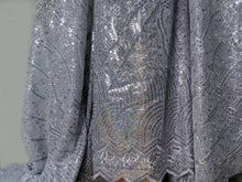 Load image into Gallery viewer, FS-6295 - Korea Sequined Tricot Lace (4 Colours)