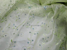 Load image into Gallery viewer, FS-6332 - Korea Sequin Organza Lace (6 Colours)
