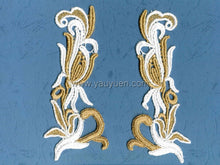 Load image into Gallery viewer, FS-32214/FS-73499 - Guipure Motif Lace - Pair (4 colours)