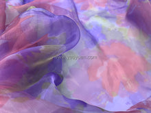 Load image into Gallery viewer, FS-9028 - Taiwan Sheer Printed Organza (1 Colour)