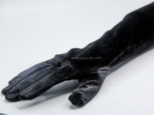 Load image into Gallery viewer, FS-95117 - 19 inches Spandex Velvet Gloves (3 Colours)