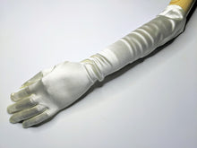 Load image into Gallery viewer, FS-9730 - 19 inches Plain Satin Bridal Gloves (8 colours)