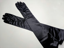 Load image into Gallery viewer, FS-9730 - 19 inches Plain Satin Bridal Gloves (8 colours)