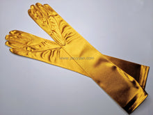 Load image into Gallery viewer, FS-9730 - 19 inches Plain Satin Bridal Gloves (8 colours)