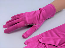 Load image into Gallery viewer, FS-9730 - 9 inches Plain Satin Bridal Gloves (12 colours)