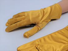 Load image into Gallery viewer, FS-9730 - 9 inches Plain Satin Bridal Gloves (12 colours)