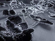 Load image into Gallery viewer, FS-FN-6 - Korea Velvet Lace with Acrylic Rhinestone (3 Colours)