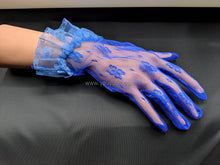 Load image into Gallery viewer, FS-013 - 9 inches Ruffle Cuff Lace Gloves (10 Colours)