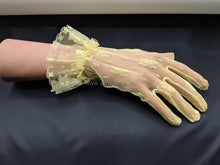 Load image into Gallery viewer, FS-013 - 9 inches Ruffle Cuff Lace Gloves (10 Colours)