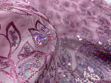 Load image into Gallery viewer, FS-6332 - Korea Sequin Organza Lace (6 Colours)