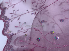 Load image into Gallery viewer, FS-6332 - Korea Sequin Organza Lace (6 Colours)