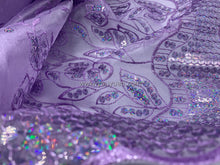 Load image into Gallery viewer, FS-6332 - Korea Sequin Organza Lace (6 Colours)