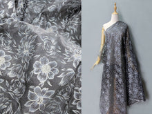 Load image into Gallery viewer, FS-1047 - India Hand-drawn Pattern Soft Organza (1 Colour)