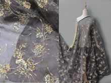 Load image into Gallery viewer, FS-21014 - India Sequin Organza with Embroidery (4 Colours)
