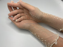 Load image into Gallery viewer, FS-024 - 17 inches Dotted Netting Gloves (1 Colour)
