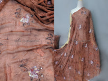 Load image into Gallery viewer, FS-21346 - India Hand-drawn pattern Chiffon with Embroidery (6 Colours)
