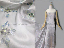 Load image into Gallery viewer, FS-51305 - India Hand-drawn Pattern Stiff Organza with Embroidery (2 Colours)
