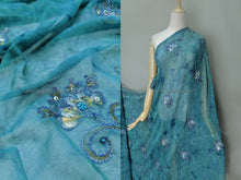 Load image into Gallery viewer, FS-21346 - India Hand-drawn pattern Chiffon with Embroidery (6 Colours)
