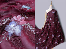 Load image into Gallery viewer, FS-21489 - India Hand-drawn Pattern Chiffon (3 Colours)
