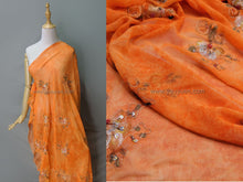 Load image into Gallery viewer, FS-21346 - India Hand-drawn pattern Chiffon with Embroidery (6 Colours)
