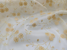 Load image into Gallery viewer, FS-1046 - India Stiff Organza with Hand Drawings (1 Colour)

