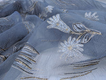 Load image into Gallery viewer, FS-11090 - India Embroidery Crushed Organza (5 Colours)
