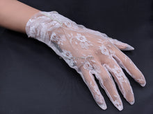 Load image into Gallery viewer, FS-119 - 9 inches Lace Gloves with Pearls (5 Colours)
