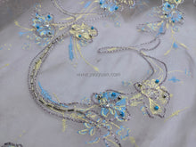 Load image into Gallery viewer, FS-21014 - India Sequin Organza with Embroidery (4 Colours)
