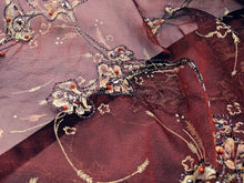 Load image into Gallery viewer, FS-21014 - India Sequin Organza with Embroidery (4 Colours)
