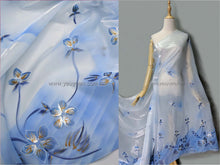 Load image into Gallery viewer, FS-21052 - India Hand-drawn Pattern Semi-transparent Organza (2 Colours)
