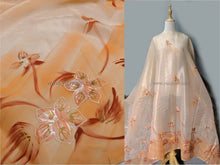 Load image into Gallery viewer, FS-21052 - India Hand-drawn Pattern Semi-transparent Organza (2 Colours)
