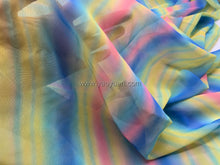 Load image into Gallery viewer, FS-21157 - Korea Rainbow Chiffon (3 Colours)
