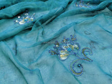 Load image into Gallery viewer, FS-21346 - India Hand-drawn pattern Chiffon with Embroidery (6 Colours)
