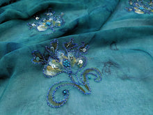 Load image into Gallery viewer, FS-21346 - India Hand-drawn pattern Chiffon with Embroidery (6 Colours)
