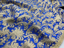 Load image into Gallery viewer, FS-370 - India Metallic Scroll Brocade (10 Colours)
