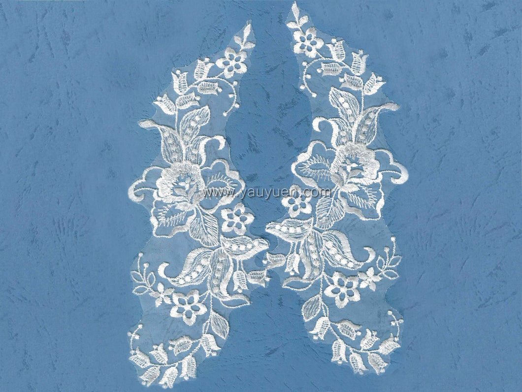 FS-41281 - Motif Lace - Pair (1 colour)