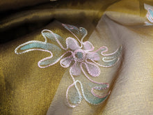 將圖片載入圖庫檢視器 FS-51305 - India Hand-drawn Pattern Stiff Organza with Embroidery (2 Colours)
