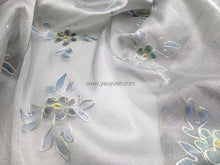 將圖片載入圖庫檢視器 FS-51305 - India Hand-drawn Pattern Stiff Organza with Embroidery (2 Colours)

