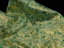 Load image into Gallery viewer, FS-521 - India Solid Metallic Brocade (7 Colours)

