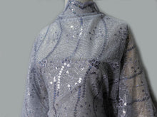 Load image into Gallery viewer, FS-6295 - Korea Sequined Tricot Lace (4 Colours)
