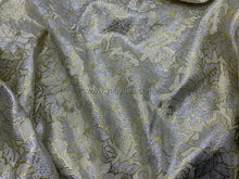 Load image into Gallery viewer, FS-641 - India Metallic Golden Flower Brocade (1 Colour)
