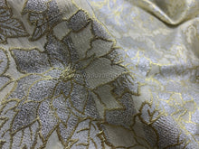Load image into Gallery viewer, FS-641 - India Metallic Golden Flower Brocade (1 Colour)
