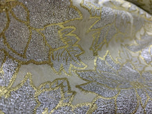 Load image into Gallery viewer, FS-641 - India Metallic Golden Flower Brocade (1 Colour)

