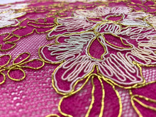 Load image into Gallery viewer, FS-70751G4 - Taiwan Heavy Metallic Cord Lace (3 Colours)
