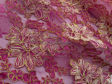 Load image into Gallery viewer, FS-70751G4 - Taiwan Heavy Metallic Cord Lace (3 Colours)

